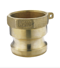 Brass camlock coupling