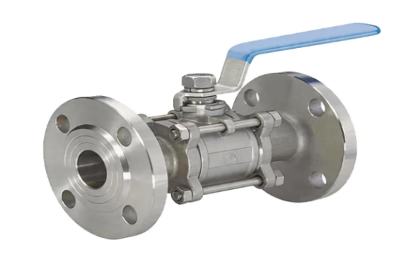 3pc flange ball valve